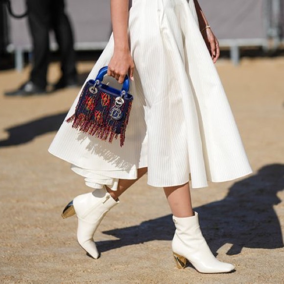 Michael Kors White Studded Boots - Picture 10 of 10